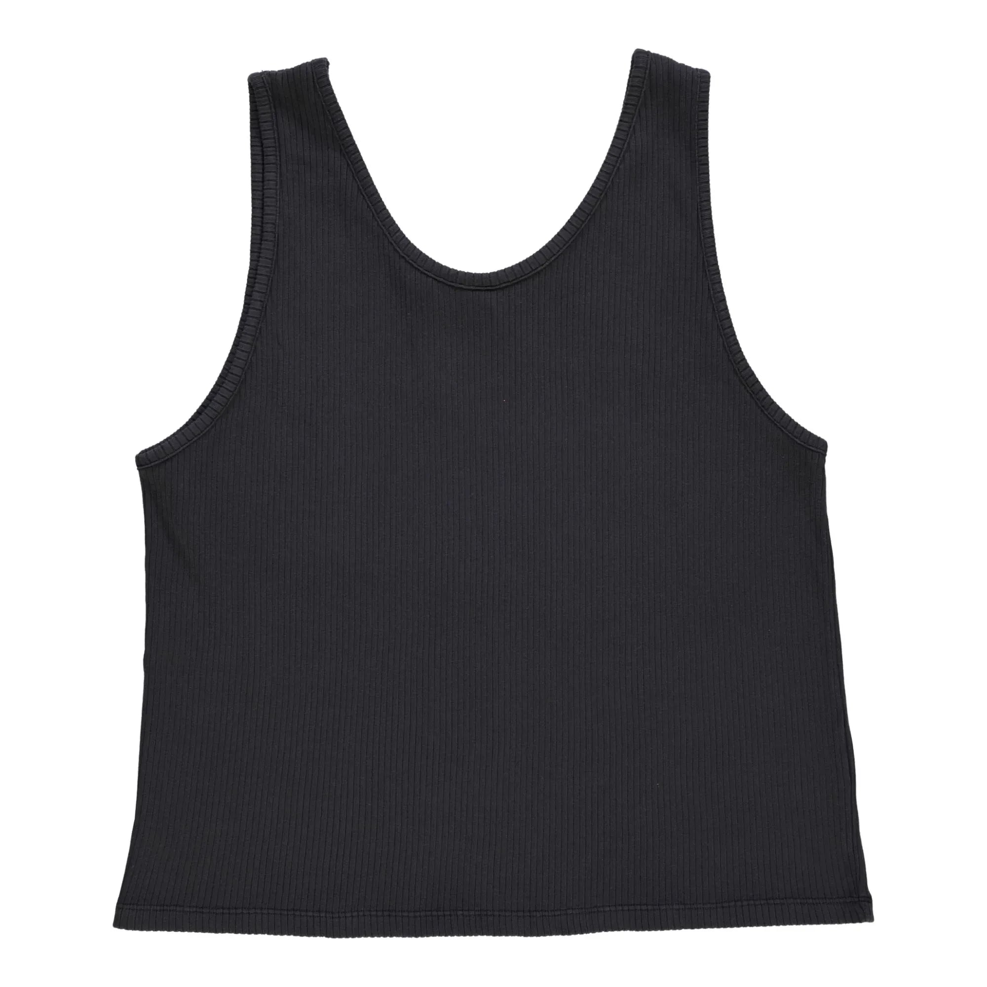 Poudre Organic – Geripptes Top – Damenkollektion | Schwarz