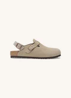 BIRKENSTOCK - Tokio Clogs | Taupe-braun