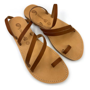 Théluto - Agatha Sandalen | Camel