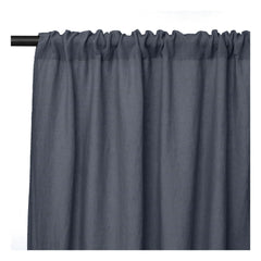 Communauté de biens - Gewaschener Leinenvorhang - 140 x 280 cm | Storm Blue
