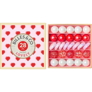 Billes & Co – Niedliches Set – 29 Perlen | Rosa