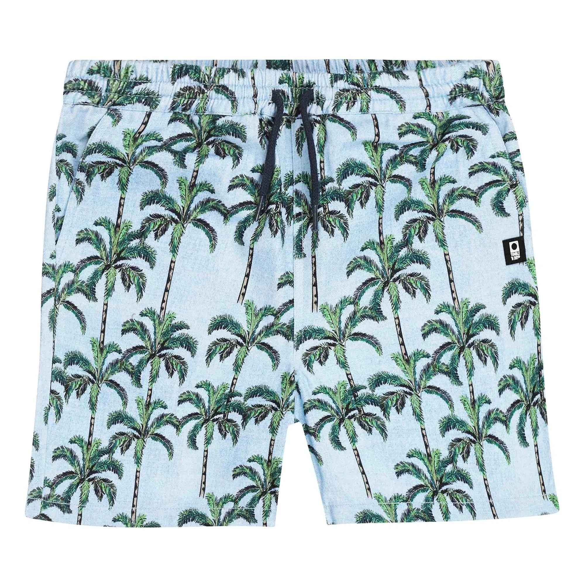 Tumble N'Dry – Melanesia Palm Shorts | Hellblau
