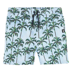 Tumble N'Dry – Melanesia Palm Shorts | Hellblau