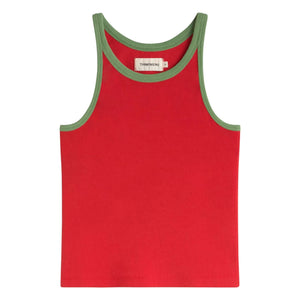 Thinking Mu - Harriet Top aus Bio-Baumwolle | Rot