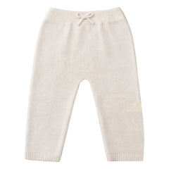Lililotte – Léandre Hose aus Bio-Baumwolle, Feinstrick | Ecru