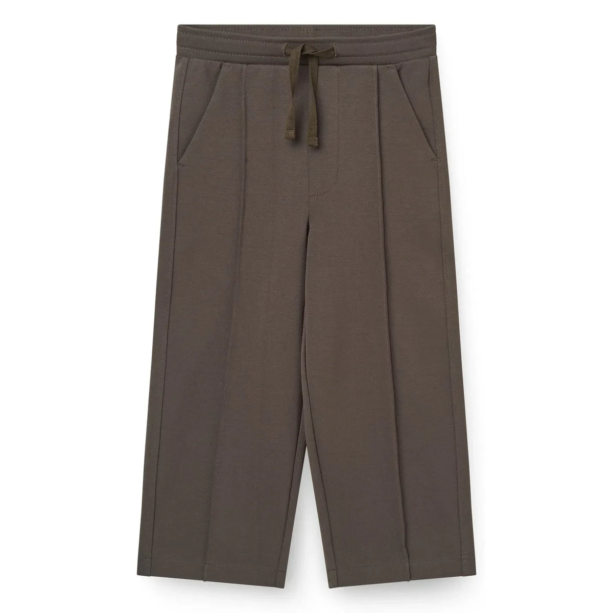 Copenhagen Colors - Elastische Hose aus Bio-Baumwolle | Dunkelbraun
