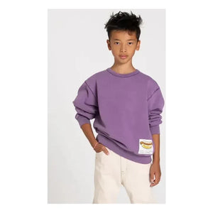 Finger in the nose - Bio-Baumwoll-Sweatshirt | Mauve