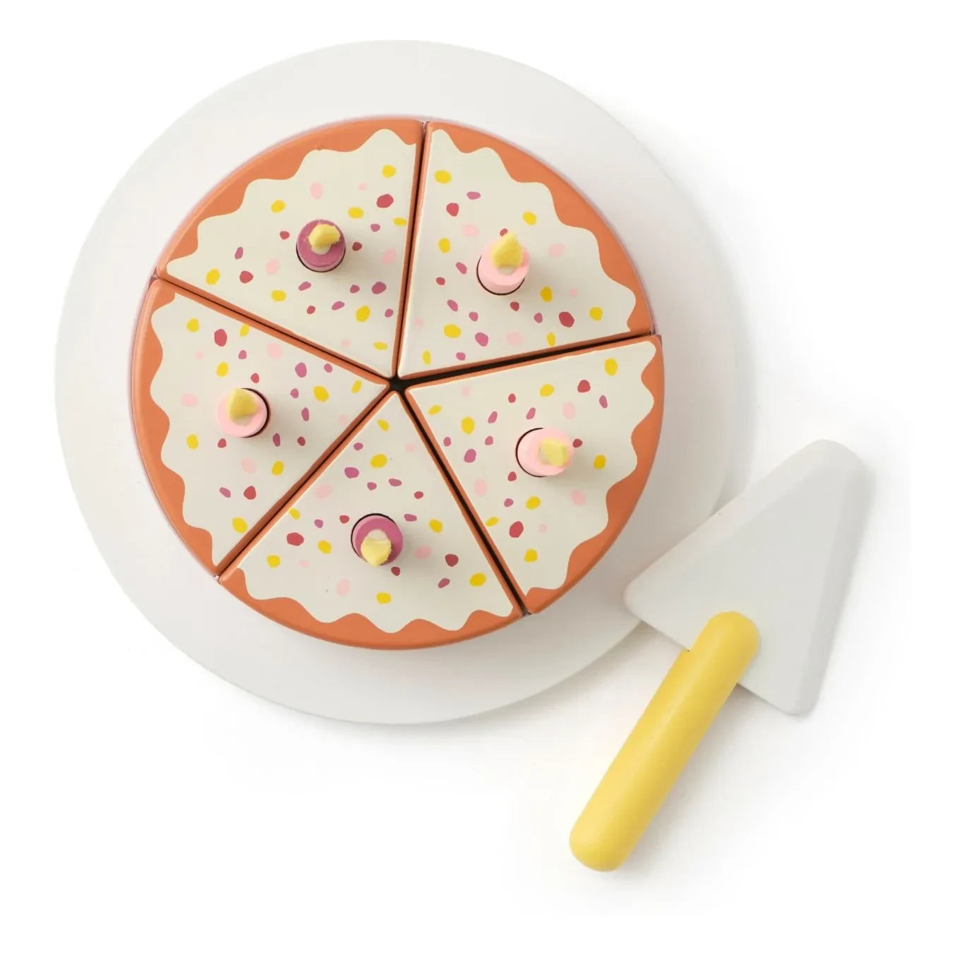 Kid's Concept - Geburtstagstorten-Schneideset | Pink
