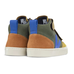 Veja - V-10 Velcro Wildleder Mid-Top Sneaker | Braun
