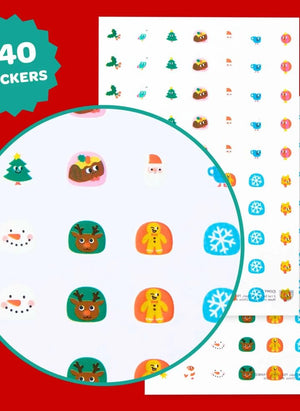 Omy - Weihnachtsnagelstickers