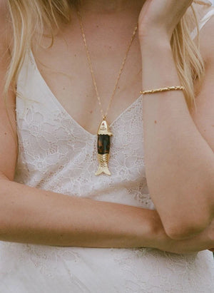 Anni Lu - Armband mit Fischfigur | Gold