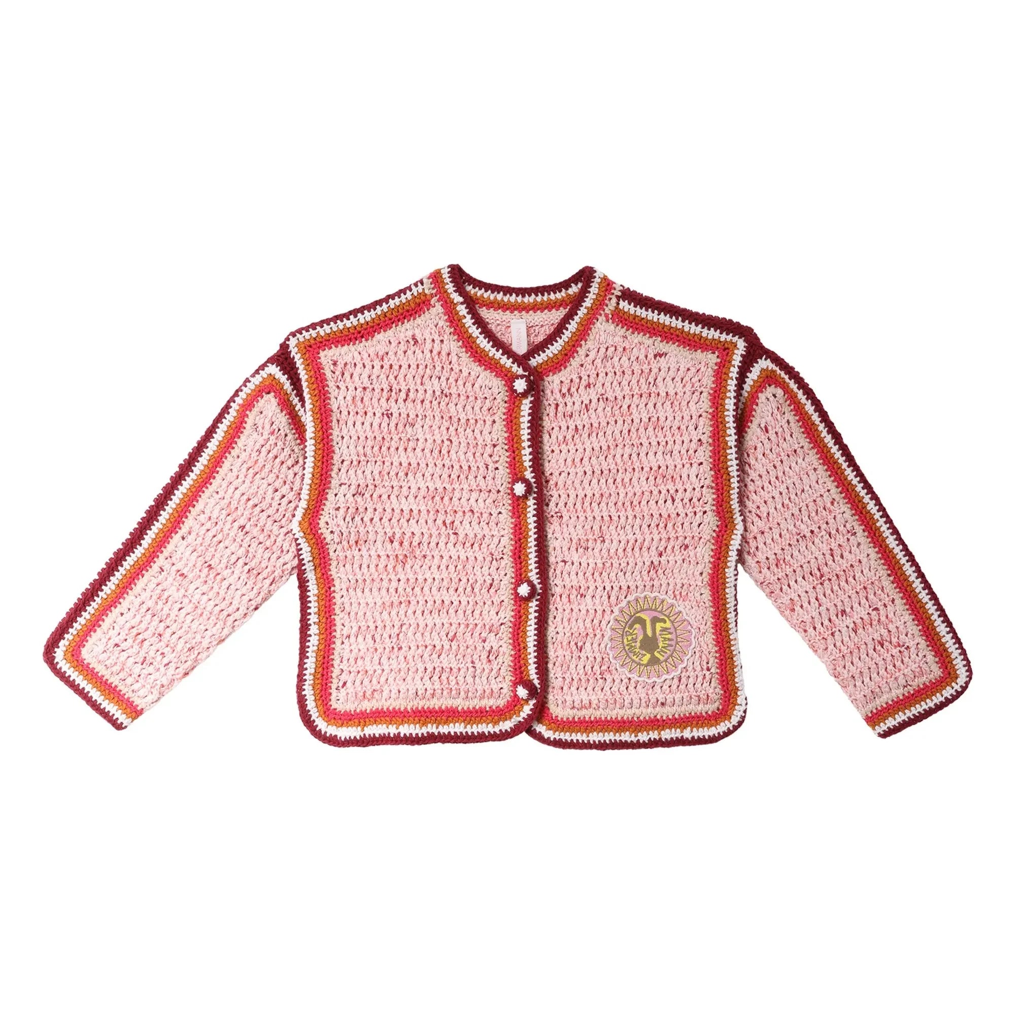 Zimmermann - Patience Häkeljacke | Hellrosa