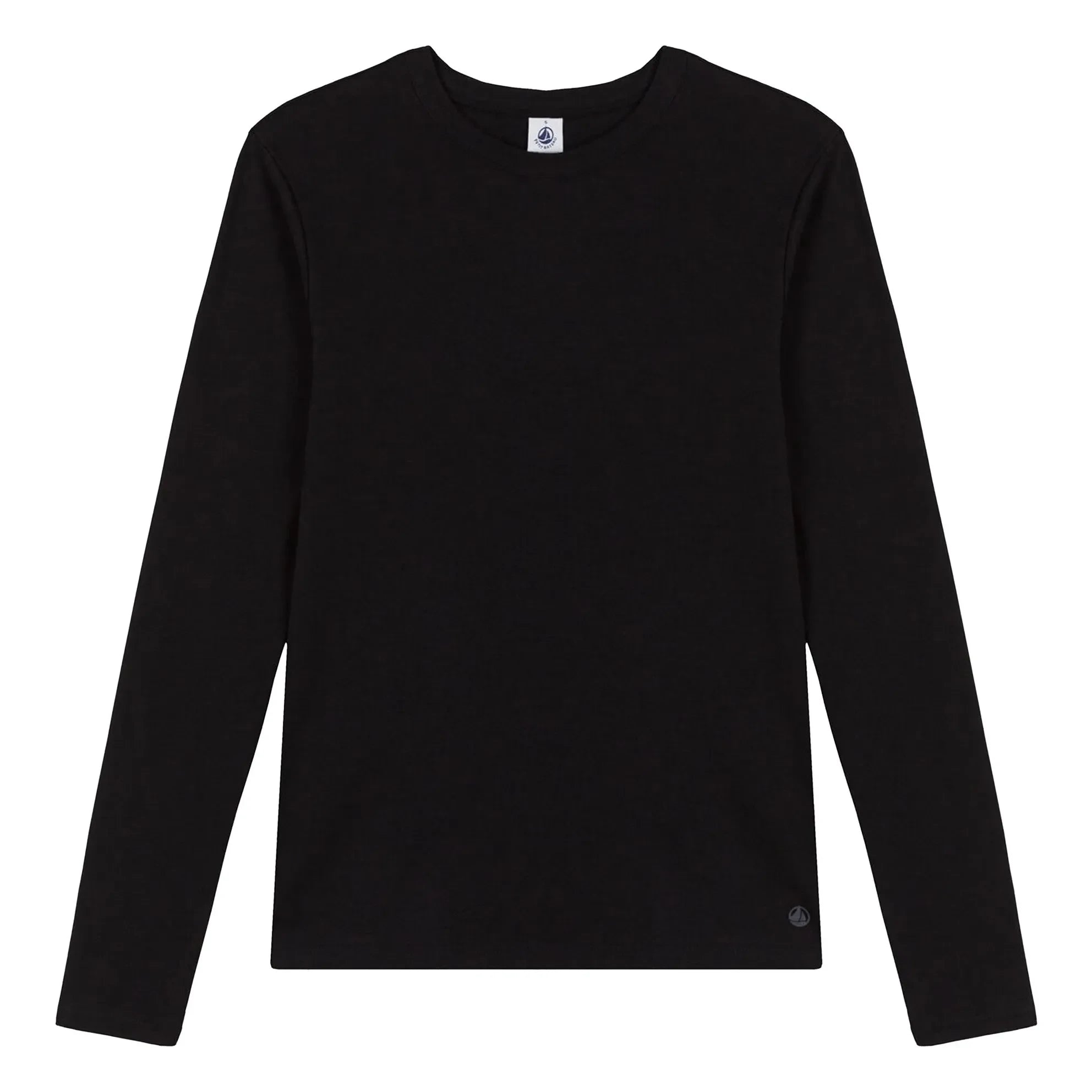 Petit Bateau – l'Iconique Langarmshirt – Damenkollektion | Schwarz