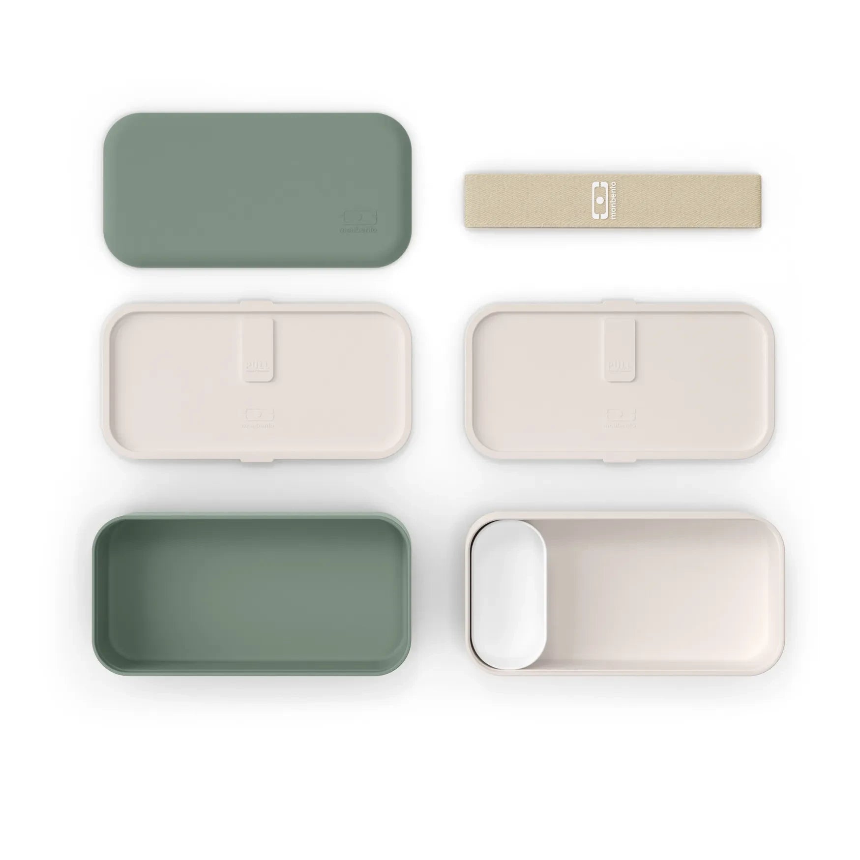 Monbento - MB Original Bento 2 luftdichte Fächer | Khaki