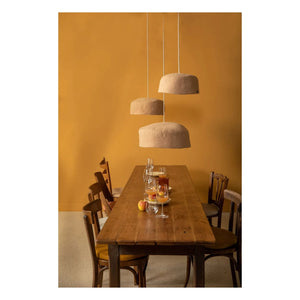 Muskhane - Filz Jurte Tischlampe | Beige