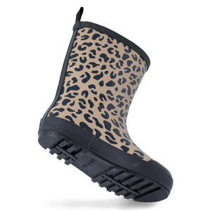 Liewood - Mason Leopard Regenstiefel | Braun