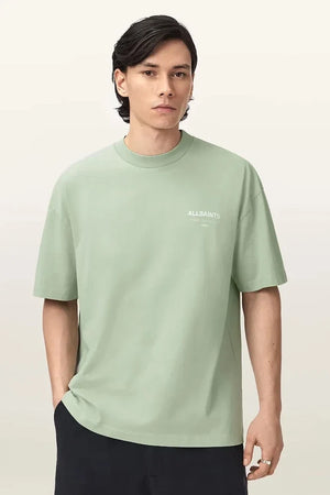 AllSaints Herren Baumwoll Oversize T-Shirt
