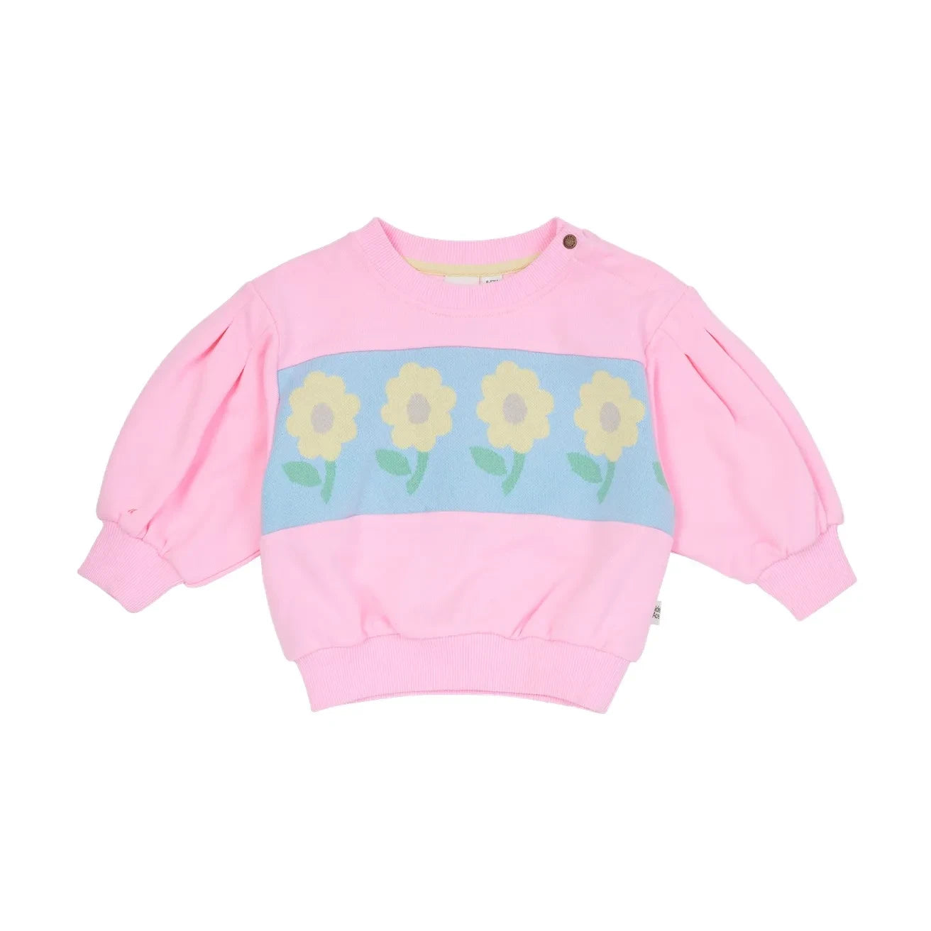 Goldie + Ace - Çiçek Desenli Sweatshirt - Smallable'a Özel | Pembe