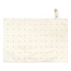 Babyshower - Knot Roseberry Reise Wickelunterlage | Creme