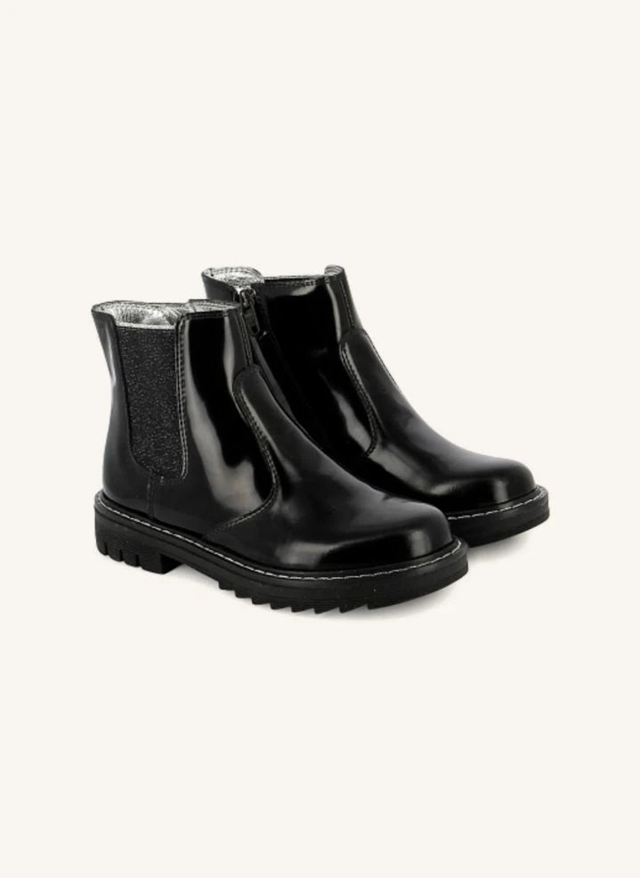 Pom d'Api - Stiefel Sid JodZip Vernies | Schwarz