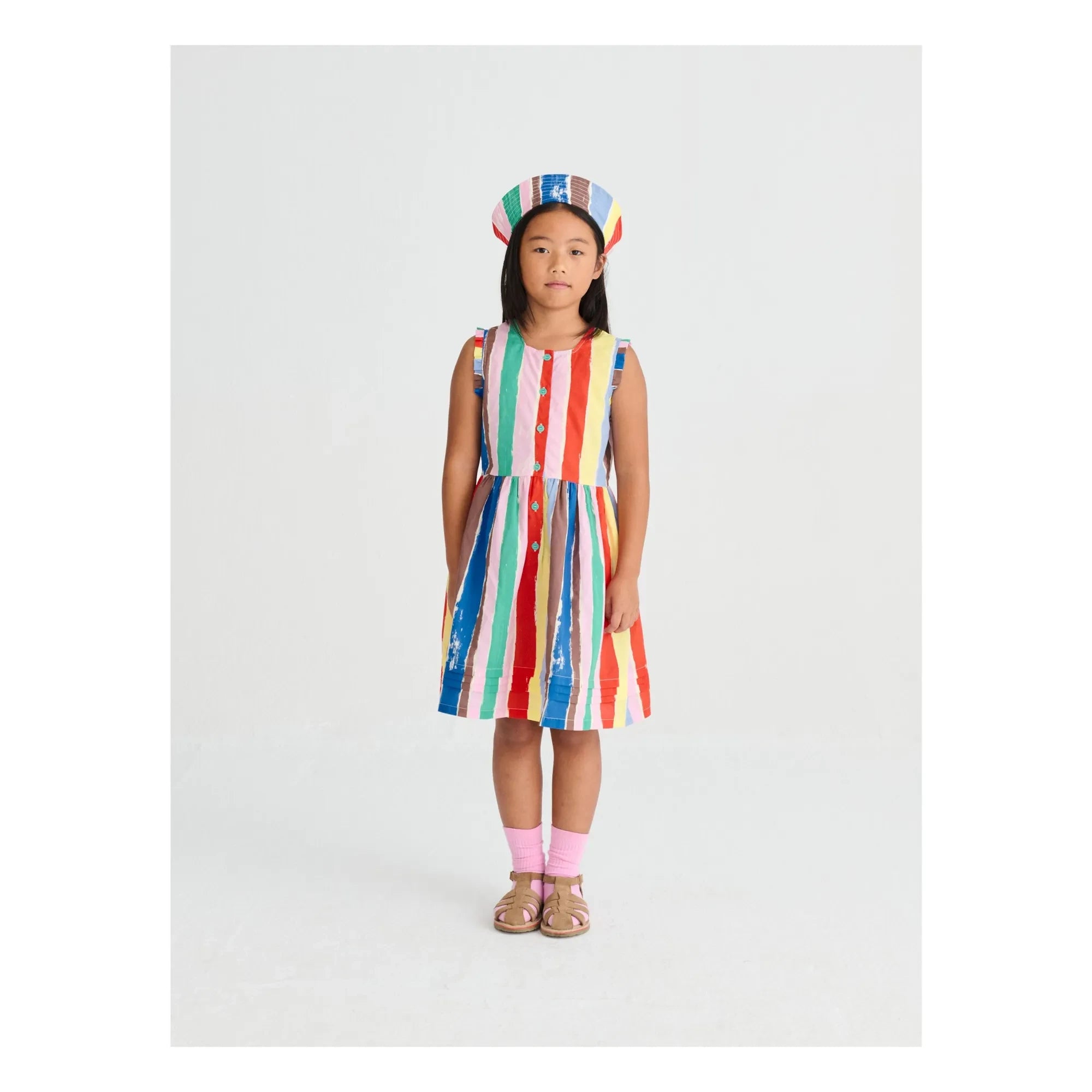 True Artist - Gestreiftes Kleid | Blau