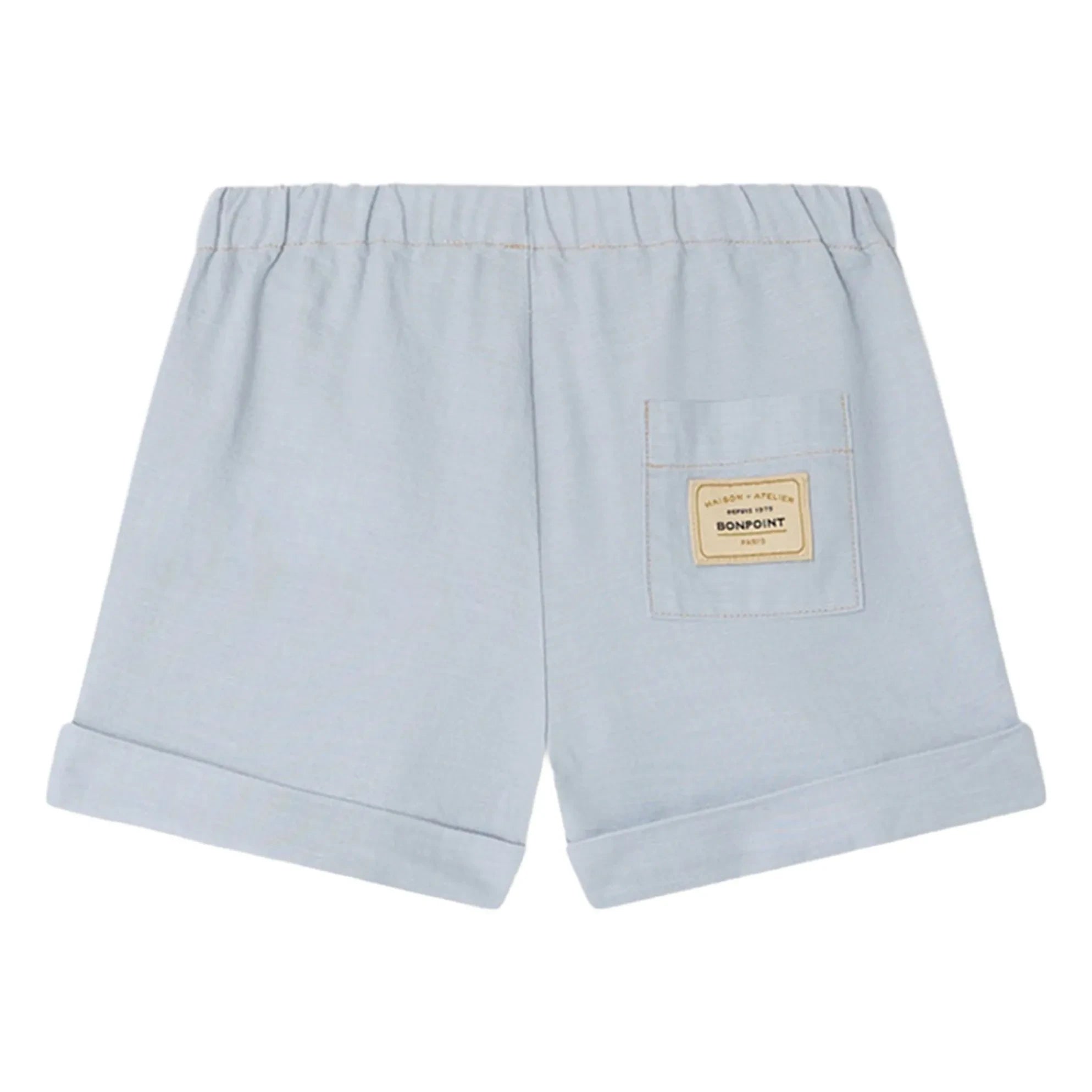 Bonpoint - Ecady Shorts aus Bio-Baumwolle mit Bündchen | Hellblau