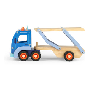 Moulin Roty - Autotransporter und Zubehör | Blau