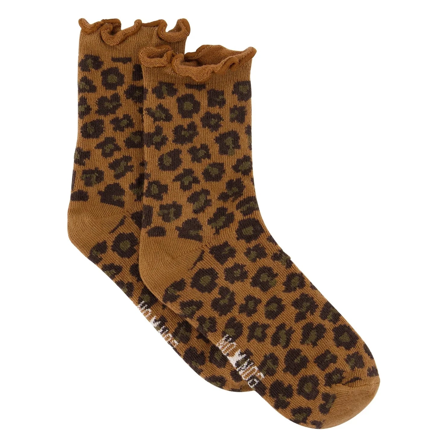 Bonton - Leoparden-Socken | Braun