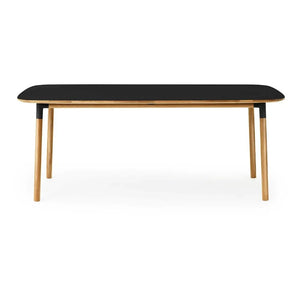 Normann Copenhagen - Form Rechteckiger Tisch 95x200 cm | Schwarz