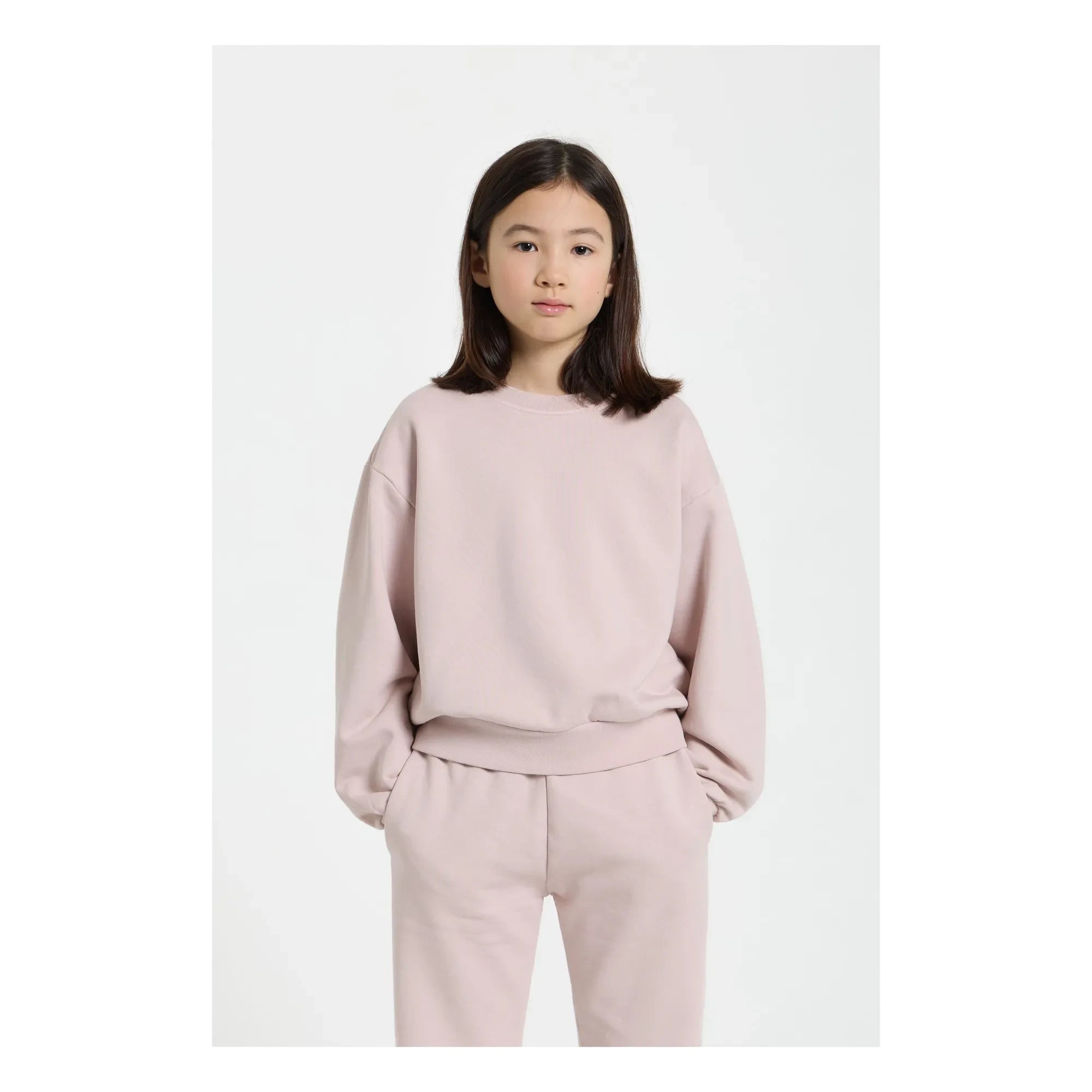 Smallable Kid - Maia Bio-Baumwoll-Sweatshirt | Blassrosa