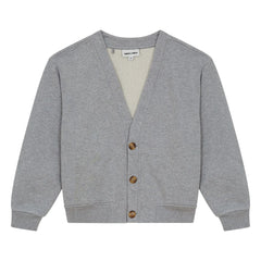 Smallable Kid - Ostmark Strickjacke aus Bio-Baumwolle | Grau meliert