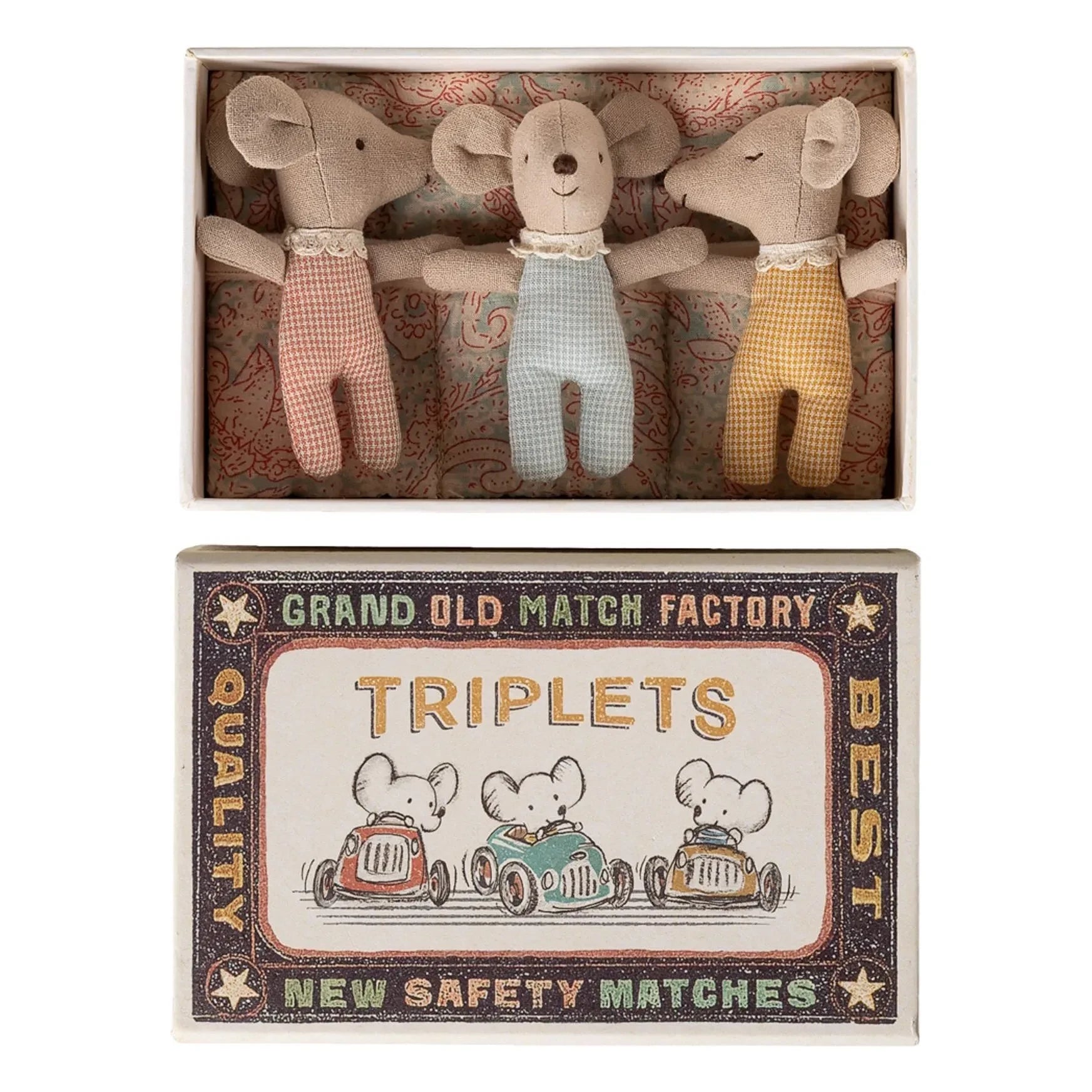 Maileg - Drei kleine Mäuse in einer Schachtel
