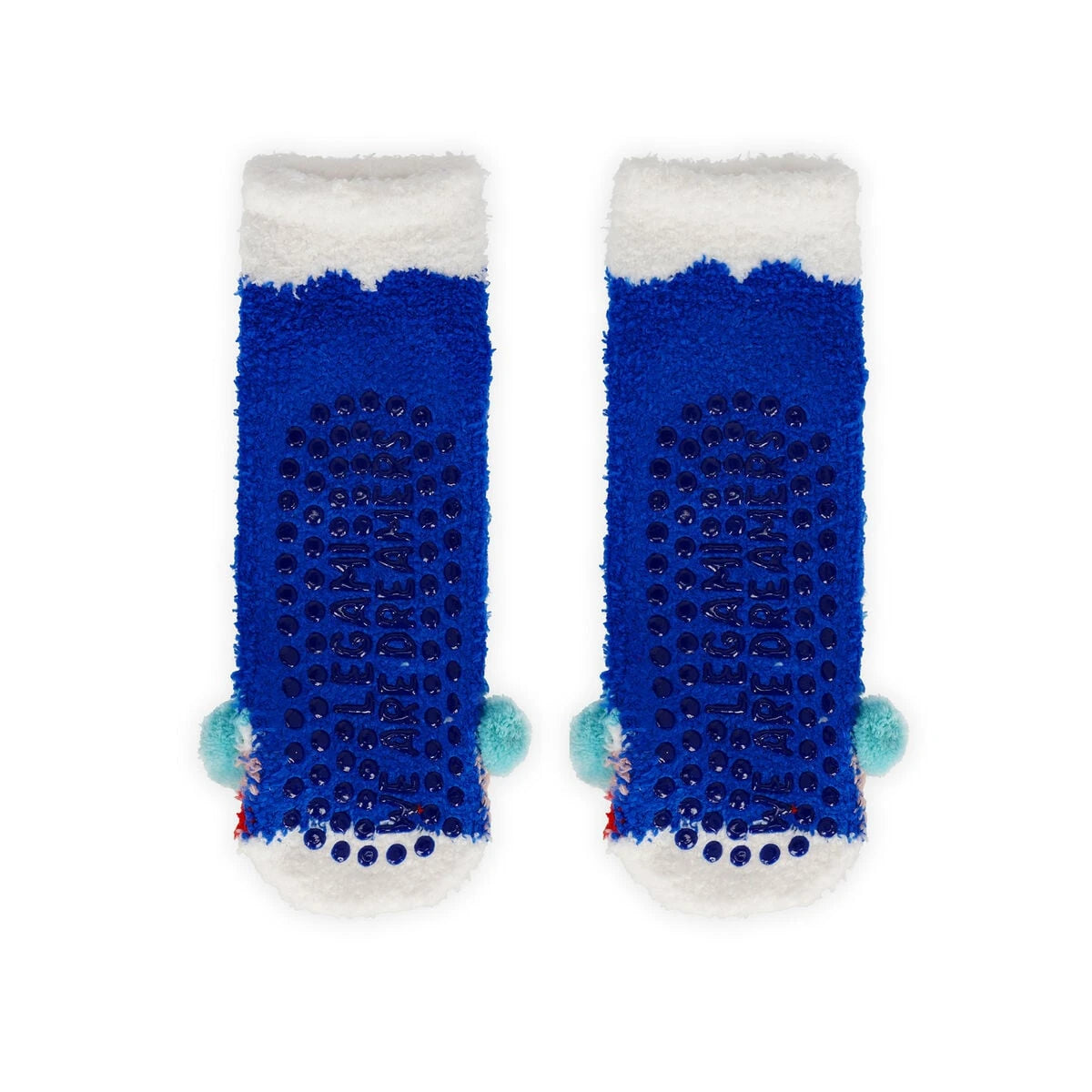 Legami - Kinder Weihnachts-Slipper-Socken Schneemänner - Perfekte Passform!