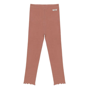 Donsje - Joline Rüschen-Leggings | Pflaume