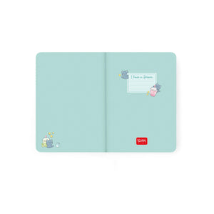 Legami - 2026/2027 16-Monats-Wochenfoto-Tagebuch - Kitty Bubble Tea - Klein mit Notizbuch