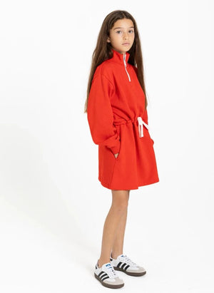 Finger in der Nase - Nour Kleid | Rot
