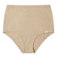 Matona - Bio Baumwolle Hoher Bund Slip Höschen - Damen Kollektion - | Puder