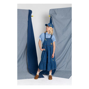 Hundred Pieces - Saskia Jeanshemd | Blau