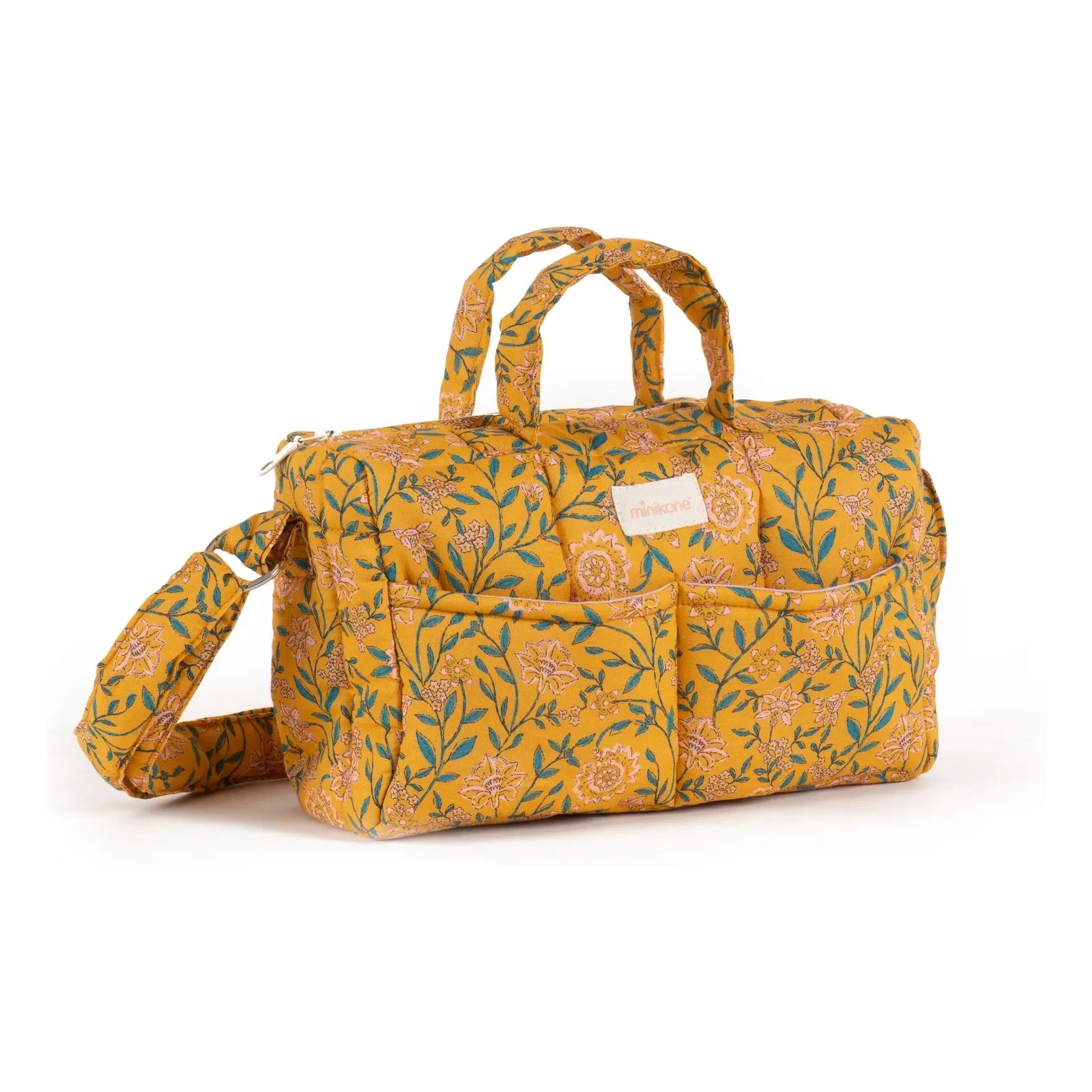 Minikane - Wickeltasche Fleurs en liane