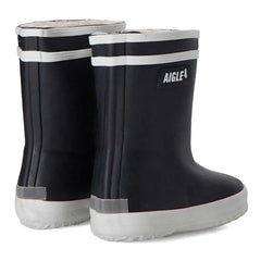 Aigle - Baby Flac gefütterte Regenstiefel | Marineblau
