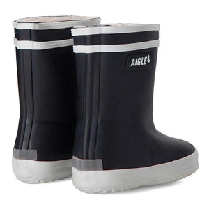 Aigle - Baby Flac gefütterte Regenstiefel | Marineblau