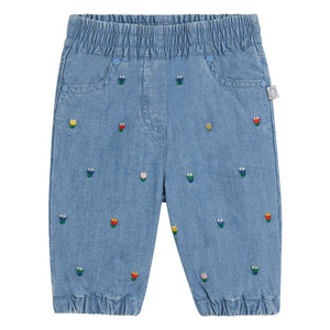 Stella McCartney Kids - Jean Fleuri | Blau