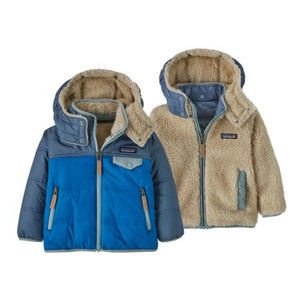 Patagonia - Tribbles Recycelte Faser Wendbare Daunenjacke | Indigo