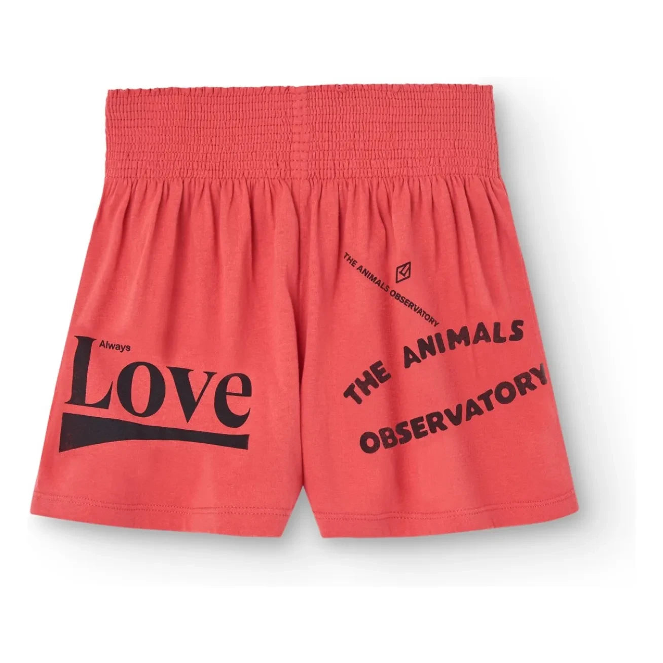 The Animals Observatory - Kurzarmkleid Strauß | Rot