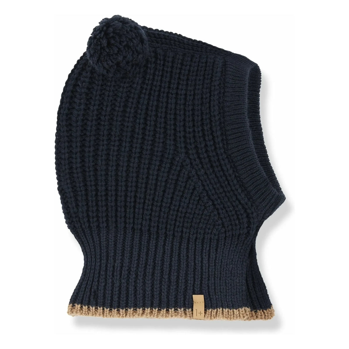 1+ in the family - Ebbe Merino yün balaklava | Lacivert