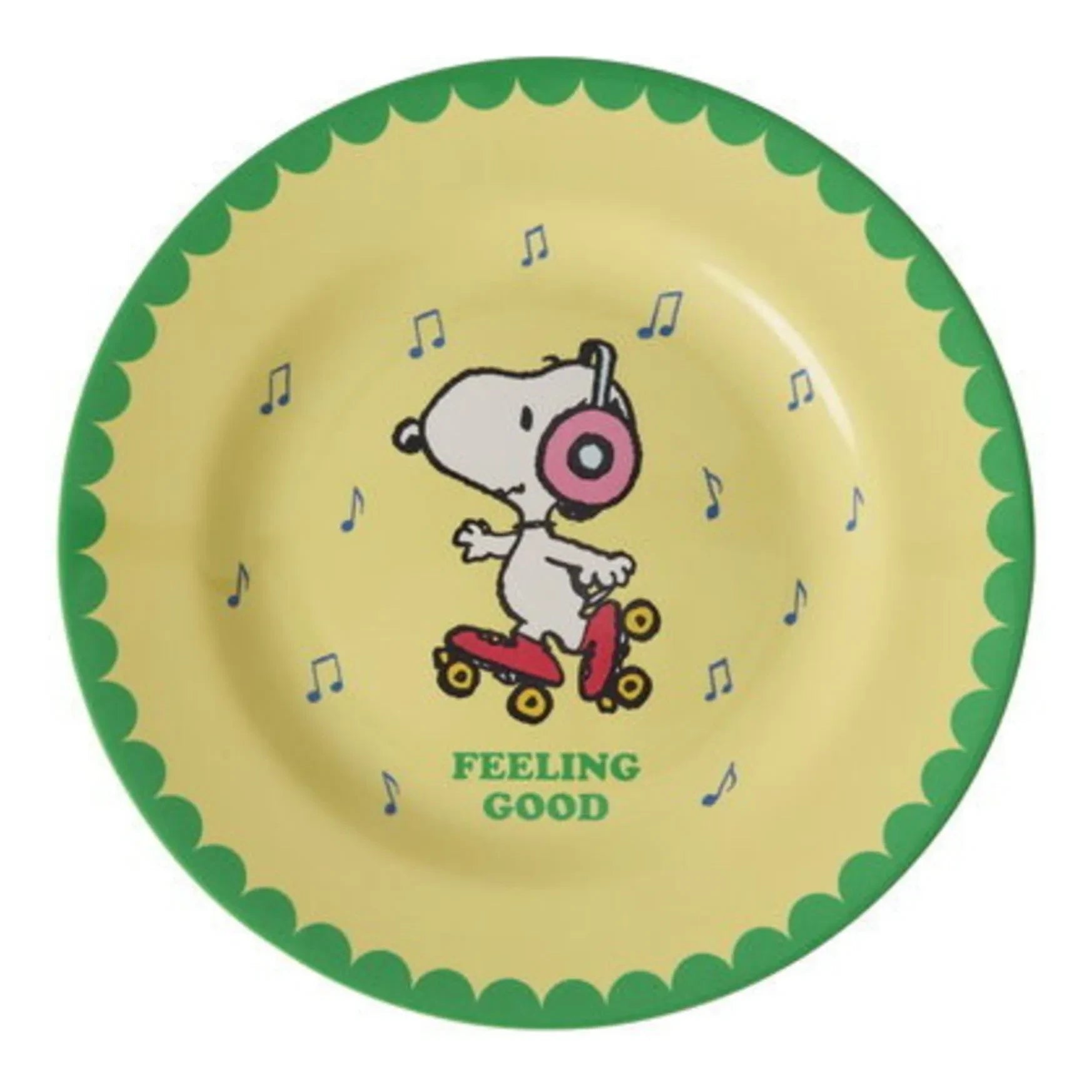 Rice - Feeling Good Melaminteller - Rice x Snoopy | Gelb