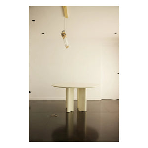 Gabrielle Paris - Joe runder Esstisch | Creme