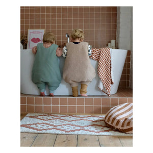 Tante Reine - Fußsack aus Bio-Baumwolle Teddy | Sand