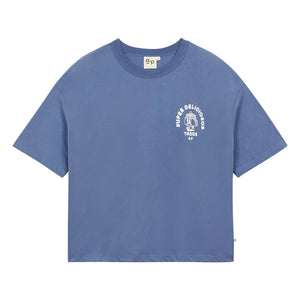 a.p - Super Tacos Bio-Baumwoll-T-Shirt | Nachtblau