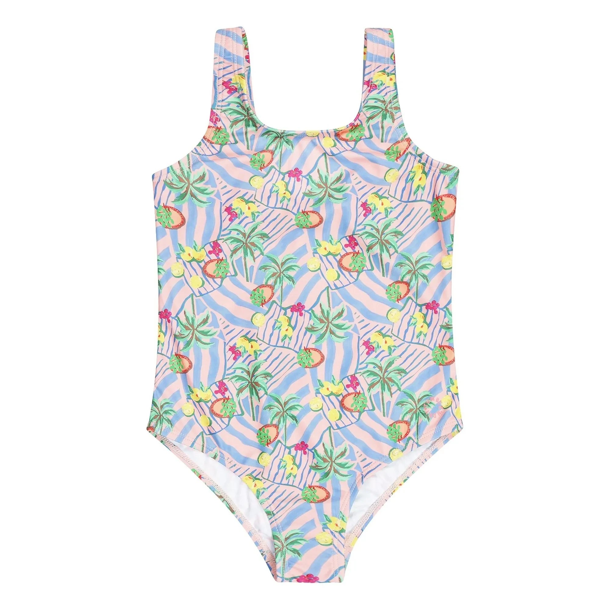 Tumble N'Dry – Badeshorts Fortaleza Palm Recycelte Fasern | Hellblau